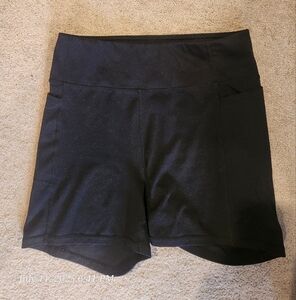 dip Women's Black Athletic Shorts